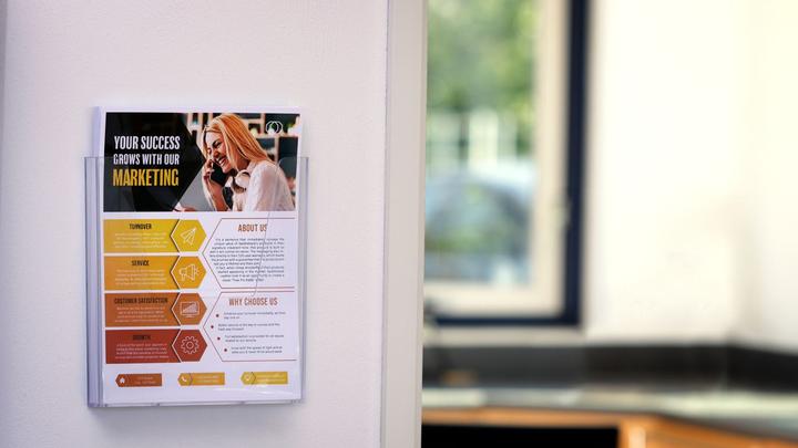 Produktbild Europel Wand-Prospekthalter (A4)