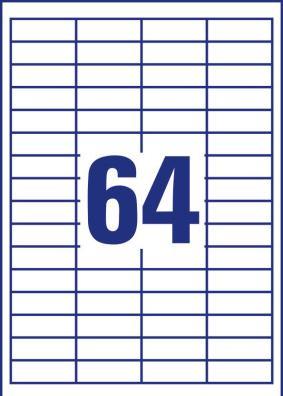 Actual product image Avery Universal labels