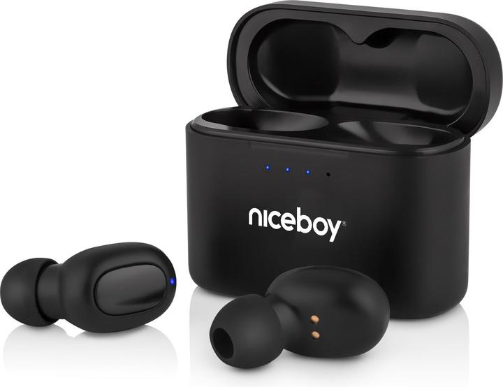 Niceboy HIVE Podsie 3 Black (ANC, 35 h, Sans fil)
