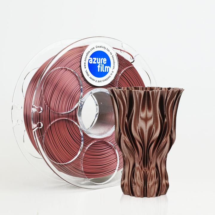 Actual product image AzureFilm Filament (PLA, 1.75 mm, 1000 g, Copper)