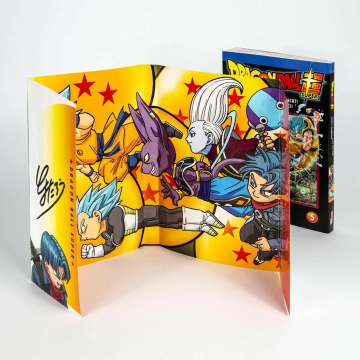 Image du produit Dragon Ball Super Bände 1-5 im Sammelschuber mit Extra (Allemand, Akira Toriyama (Histoire originale), 2019)