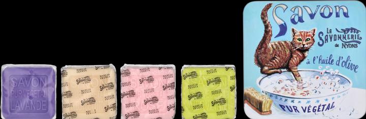 Produktbild Benois Discop La Savonnerie De Nyons Soap Bar Set 4 Pcs - Cat (Handseife Nachfüllpackung)