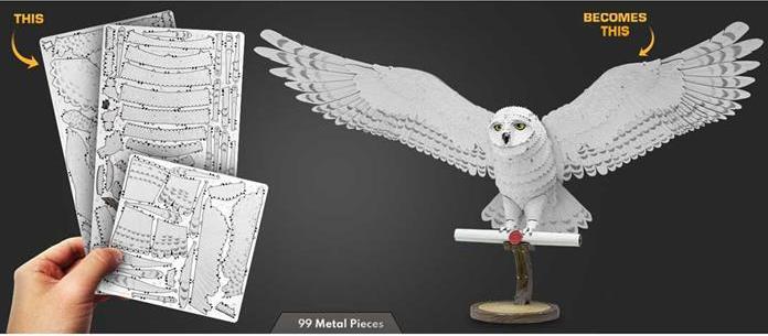 Immagine prodotto Metal Earth Harry Potter Edvige