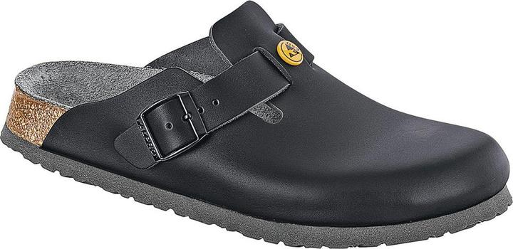 Actual product image Birkenstock Boston ESD Natural Leather Narrow (37)