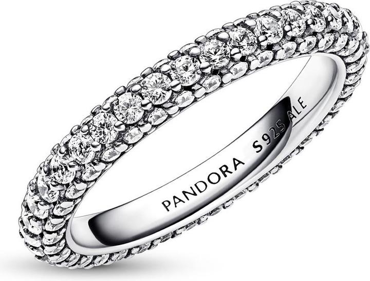 Immagine prodotto Pandora Anello Pavé a fila singola senza tempo (58, 925 Argento)