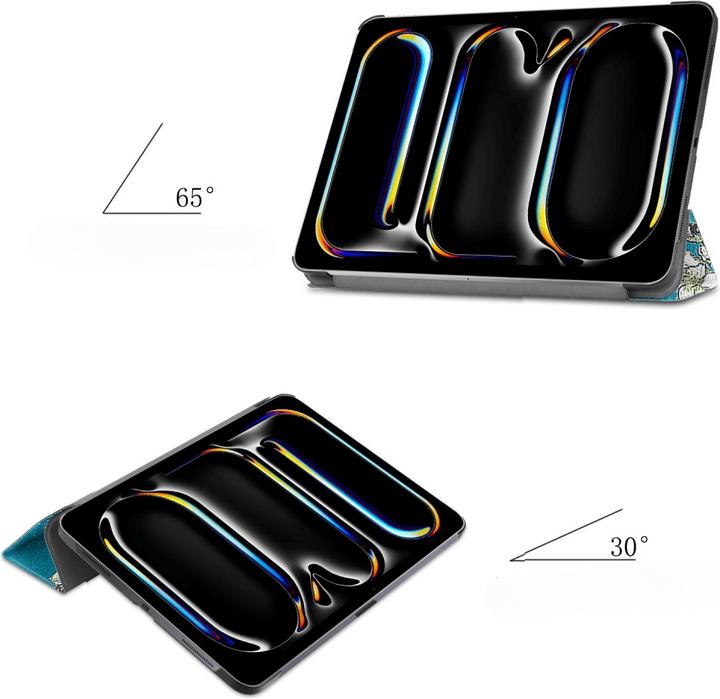 Actual product image Cover-Discount iPad Pro 11 2024 - Tri-fold Smart Case motif (iPad Pro 11 2024 (M4))