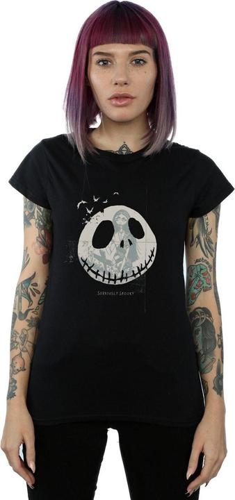 Immagine prodotto Disney Nightmare Before Christmas Seriously Spooky Maglietta Donna (XXL)