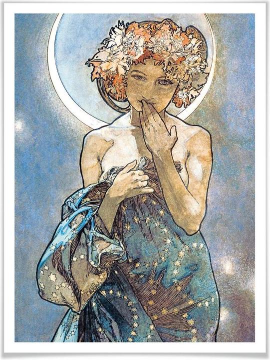 Image du produit Trenddeko Étoiles : la lune (24 x 30 cm)