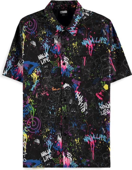 Difuzed NARUTO - Hero - Blouse à Manches Homme (XXL) (XXL)