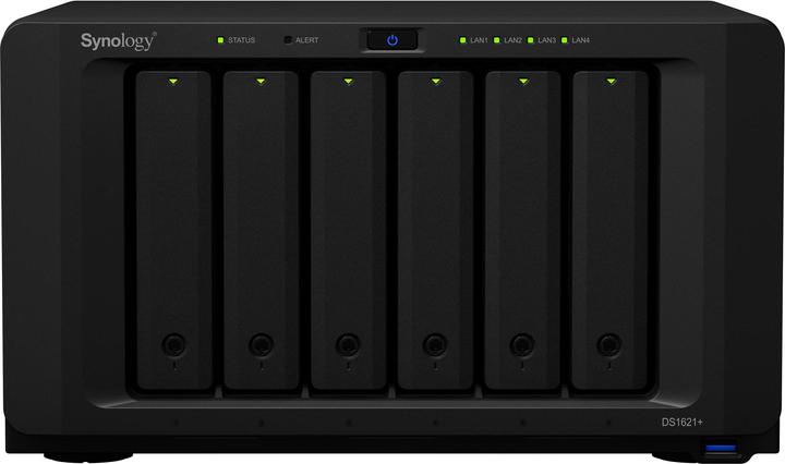 Produktbild Synology DS1621+ (6 x 6 TB, Synology HAT 33xx)