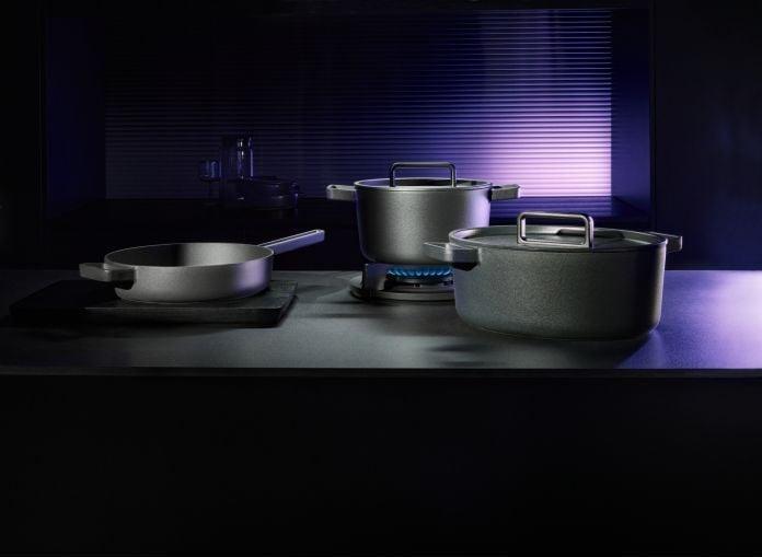 Image du produit WMF Flavour Cocotte ovale, 33 x 26 cm, Black (33 cm, Cocotte + faitout, Fonte)