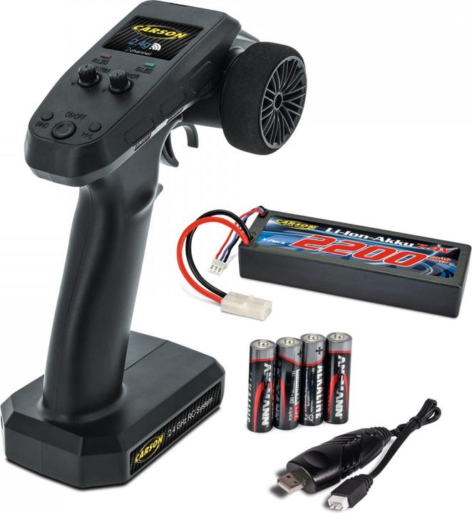 Produktbild Carson Modellsport 1:10 Ninja-Pro sport X10 2.4G 100% RTR 1:10 RC Modellauto E (RTR Ready-to-Run)
