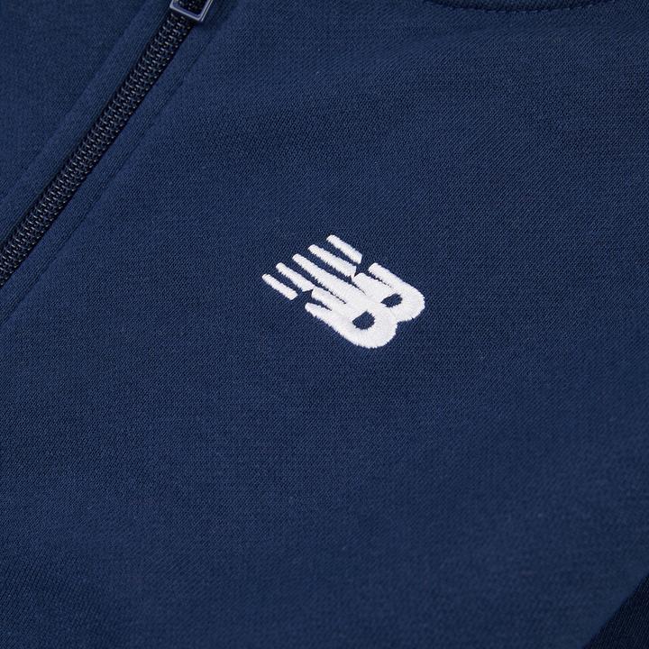Actual product image New Balance B French Terry Small Logo FZ Hoodie (12, 13)