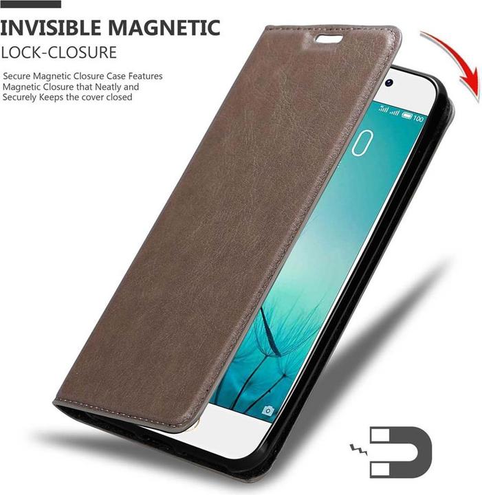 Productafbeelding Cadorabo Boek Onzichtbare Magneethoes (Meizu Pro 7)