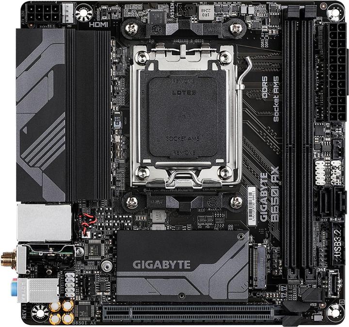 Actual product image Gigabyte B650I AX (AM5, AMD B650, Mini-ITX)