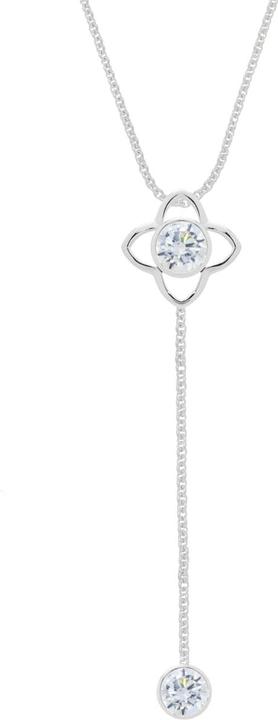 Produktbild Candy Y-Halskette Gemma, 925 Sterling Silber (925er Sterlingsilber, 925 Sterling Silber, 42 - 45 cm)