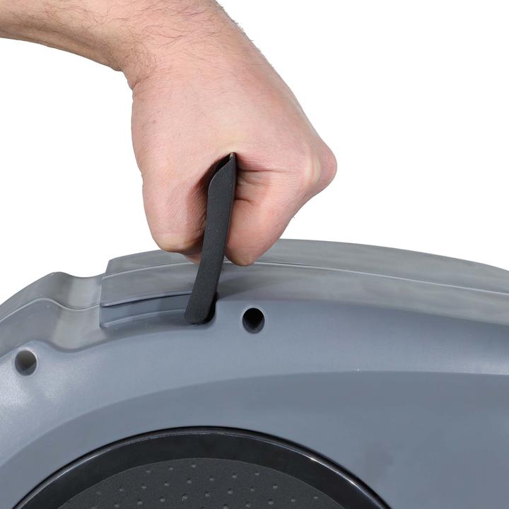 Actual product image Wiltec Compressed air hose reel 20m compressed air hose reel 17 bar reel
