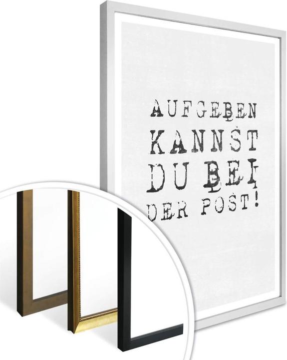 Immagine prodotto Trenddeko Puoi spedire all'ufficio postale (24 x 30 cm)