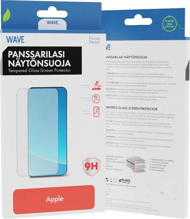 Wave panssarilasi, iPhone 12 Pro / iPhone 12 (1 Pezzo/i, Apple iPhone 12 Pro, Apple iPhone 12)