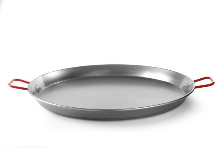 Immagine prodotto Hendi Padella per paella piatta in acciaio 800x50 mm (80 cm, Padella per paella, Acciaio)