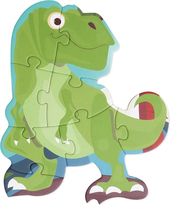 Productafbeelding Scratch 2in1 Vloer Puzzel Dino (80 onderdelen)