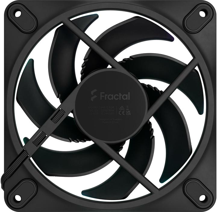 Produktbild Fractal Ventilateur de boitier Momentum RGB - 12cm (Noir) (120 mm, 1 x)
