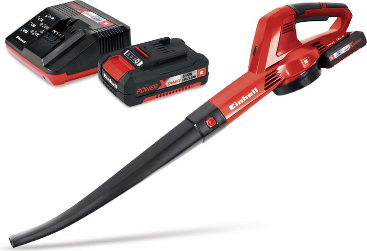 Einhell GE-CL 18 Li E Kit (Batteria ricaricabile, Soffiafoglie)