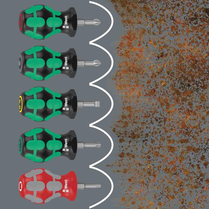 Actual product image Wera 300/7 Mix 1 Screwdriver set (Port, Phillipps cross recess (PH))