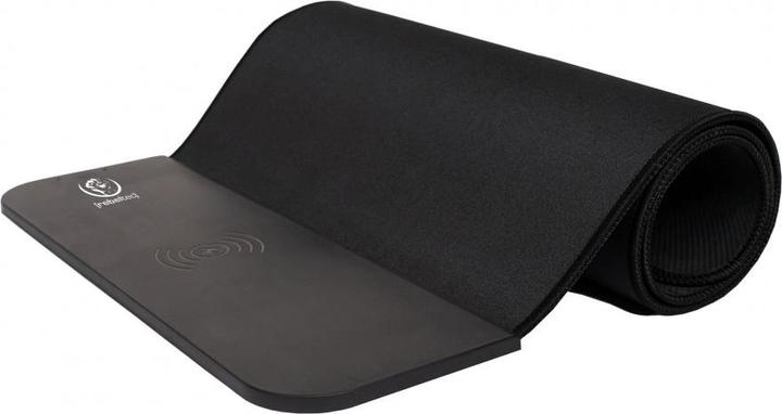 Image du produit Rebeltec QI 10W chargeur sans fil avec tapis de souris W400 High speed noir (18 W)