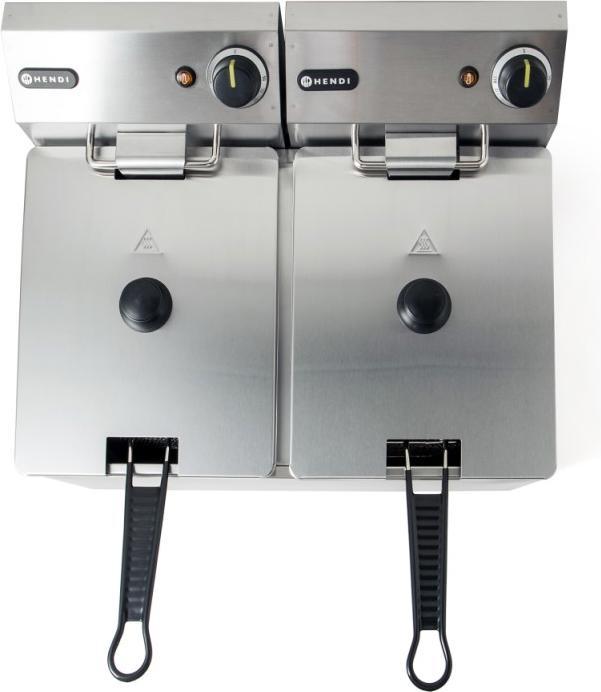 Produktbild Hendi Fritteuse, Blue Line 2x8L