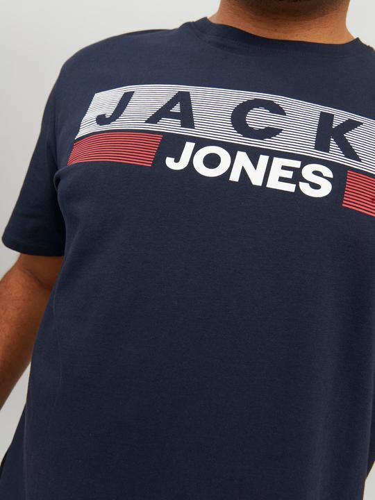 Produktbild Jack & Jones Plus Size Logo T-shirt T-shirt (XXL)
