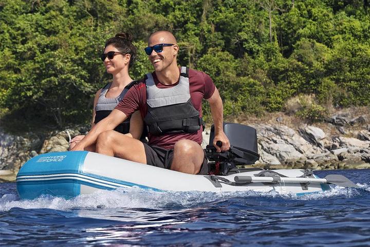 Actual product image Bestway Hydro Force Caspian Elite 2-Person Infla table Sport Boat Set 2.30 m (230 cm, 2 pers.)