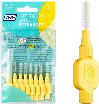 TePe Interdentalbürsten Extra Soft ISO 4 (8 x, 0.70 mm)
