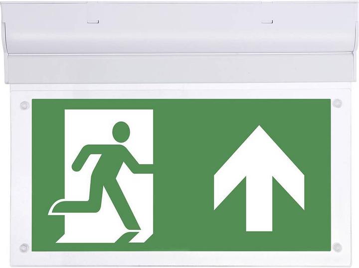 Actual product image B-Safety B STY LED Escape route emergency lighting ceiling surface mounting exit, escape route, right, left