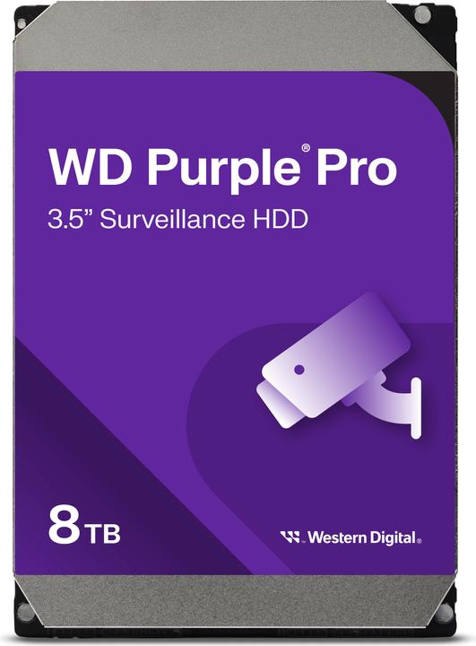 Productafbeelding WD Purple Pro (8 TB, 3.5", CMR)