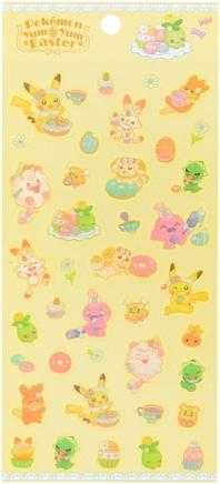 Image du produit Pokémon Set d'autocollants Pokemon (Pokemon Yum Yum Easter)