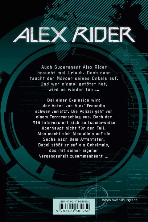 Actual product image Ravensburger Alex Rider, Band 4: Eagle Strike (German, Anthony Horowitz, 2018)