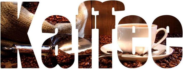 Produktbild Trenddeko Kaffee Schriftzug (40 x 15 cm)