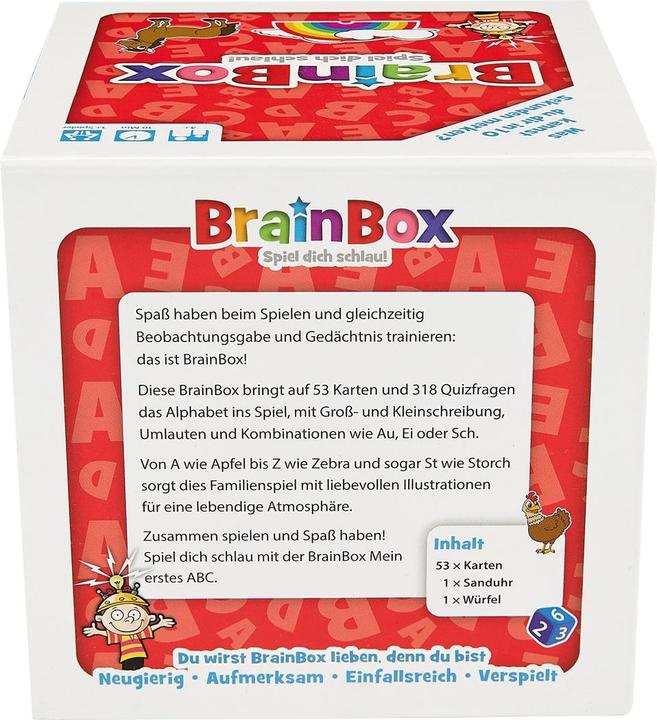 Actual product image Brainbox Brain Box: My first ABC (German)
