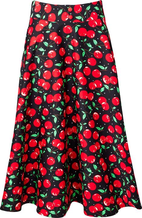 Image du produit Joe Browns Cherry Print Vintage Midi Skirt (38)