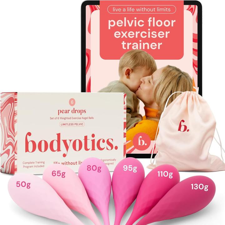Bodyotics Kegelball-Set (50 g, 65g, 80 G, 95g, 110 Gramm, 130 g)