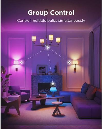 Produktbild Govee Smart Light Bulb E14 (E14, 5 W, 450 lm, 1 x, F)