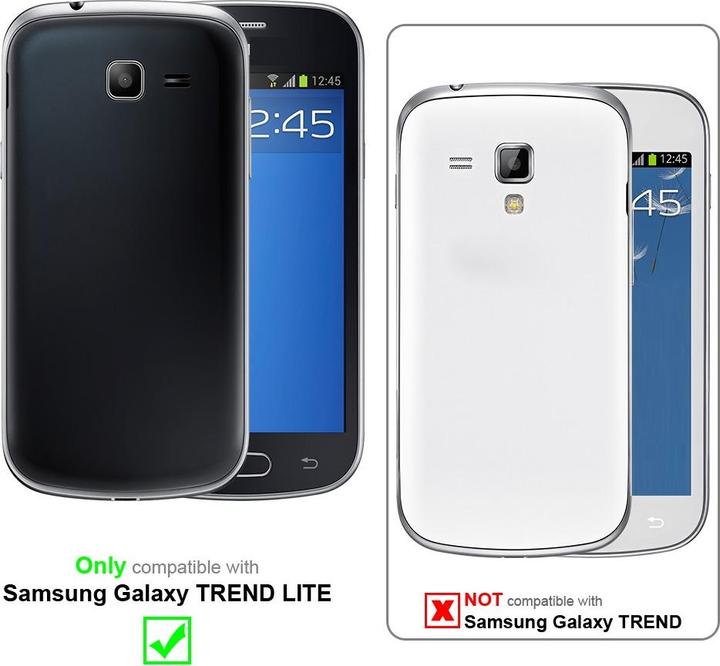 Image du produit Cadorabo Coque pour Samsung Galaxy TREND LITE universel avec Clip (Samsung Galaxy Trend Lite)