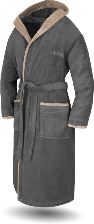 Image du produit Normani Peignoir de bain unisexe en coton Rob (S)