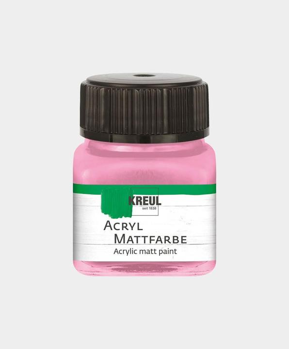 Actual product image Kreul Acrylic matt paint, 20 ml (Raspberry, 20 ml)