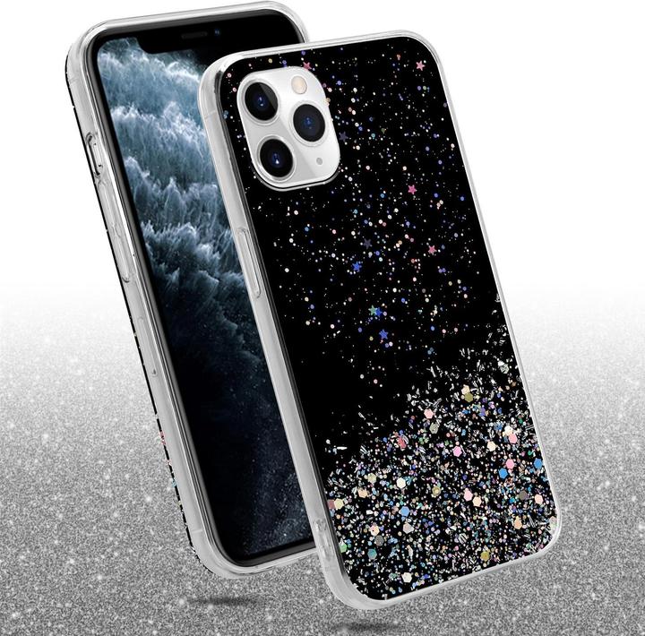 Actual product image Cadorabo TPU cover sparkling glitter (Apple iPhone 11)