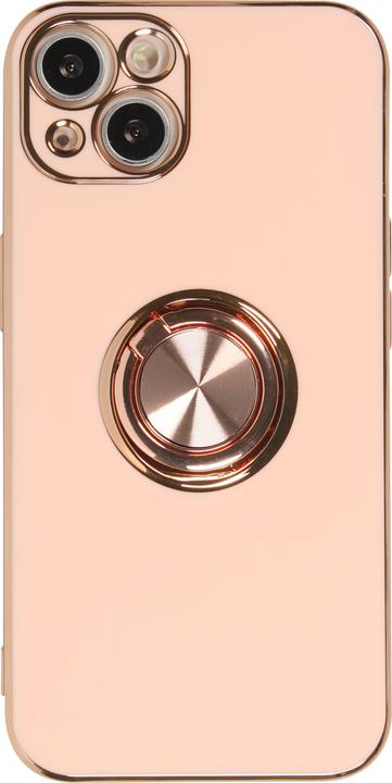 Produktbild PhoneLook Hülle Gummi Bronze mit Ring (Apple iPhone 13)