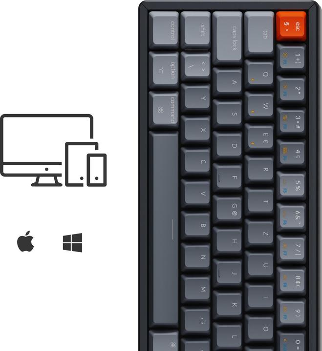 Produktbild Keychron K6 (CH, Kabelgebunden, Kabellos)