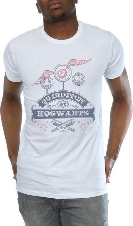 Image du produit - T-shirt QUIDDITCH AT HOGWARTS - Homme (L)