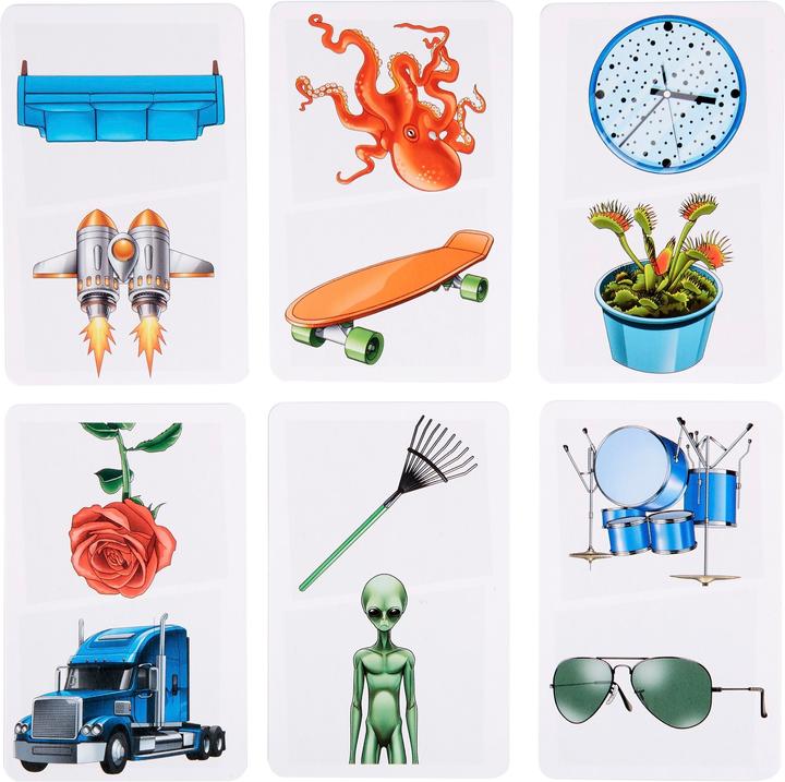Image du produit Mattel Games Pic Flip - Jeu de Cartes Famille - A partir de 7 ans (Anglais)